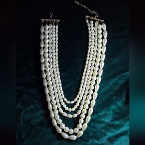 Elegant Multi-Strand Pearl Necklace